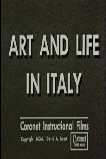 Art and Life in Italy (1950) poster
