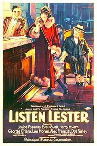 Listen Lester (1924) poster