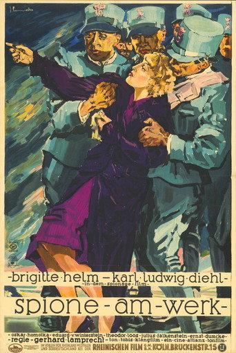 Spione am Werk (1933) poster