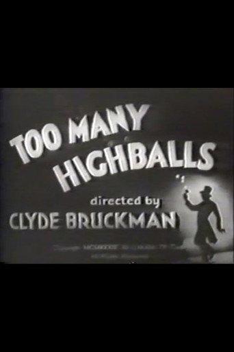 Too Many Highballs (1933) poster