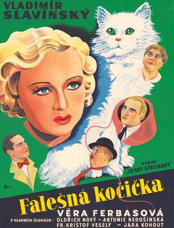 Falešná kočička (1937) poster