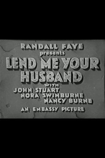 Lend Me Your Husband (1935) poster