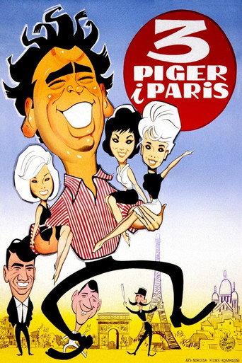 Three Girls in Paris (1963) poster
