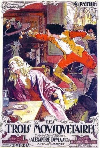 The Three Musketeers (1921) poster