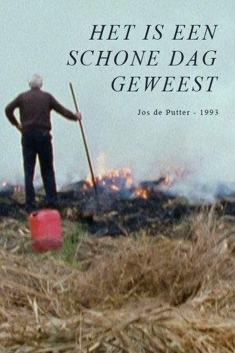 Het is een schone dag geweest (1993) poster