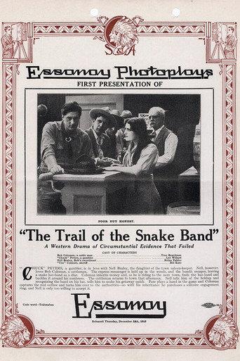 The Trail of the Snake Band (1913) poster