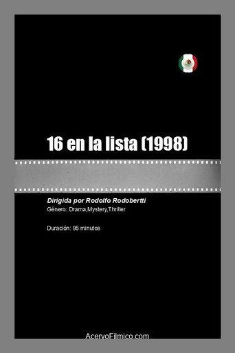 16 en la lista (1998) poster