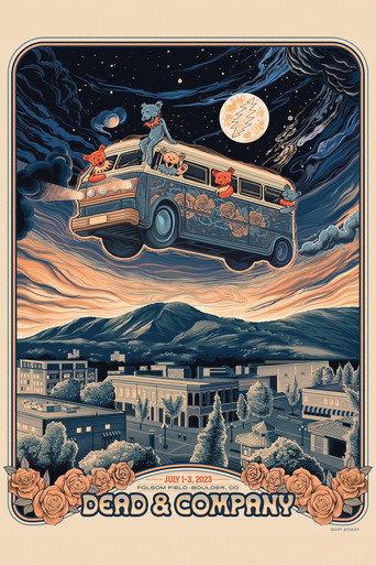Dead & Company: 2023-07-01 Folsom Field, Boulder, CO, USA (2023) poster