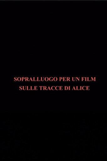 Sopralluogo per un film sulle tracce di Alice (1977) poster