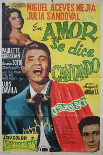 Amor se dice cantando (1958) poster