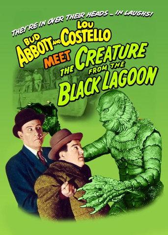 Abbott & Costello Meet the Creature From the Black Lagoon (1954) poster