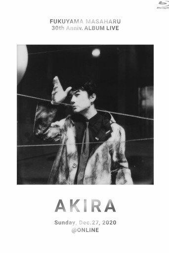 FUKUYAMA MASAHARU 30th Anniv. ALBUM LIVE AKIRA (2020) poster