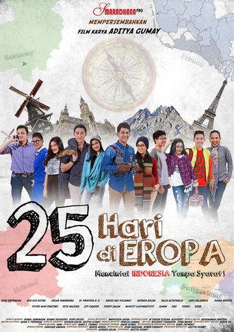 25 Hari Di Eropa (2016) poster