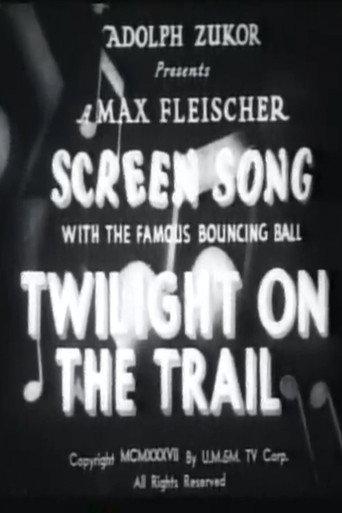 Twilight on the Trail (1937) poster