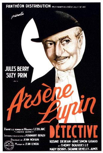 Arsène Lupin, Detective (1937) poster