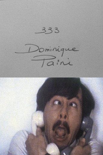 Cinématon n°333 : Dominique Païni (1984) poster