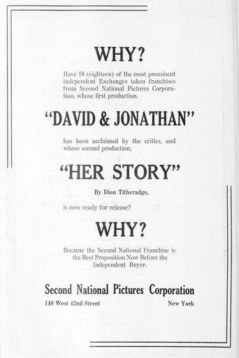 Her Story (1920) poster