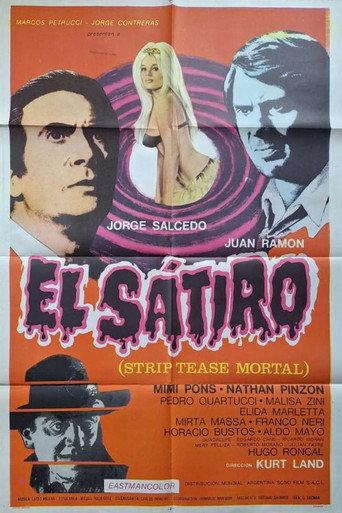 El sátiro (Strip tease mortal) (1970) poster