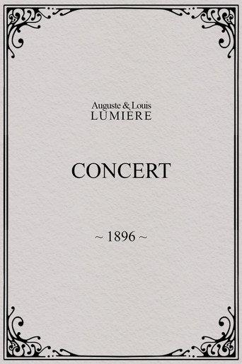 Concert (1896) poster