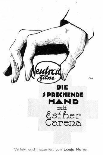 Die sprechende Hand (1918) poster