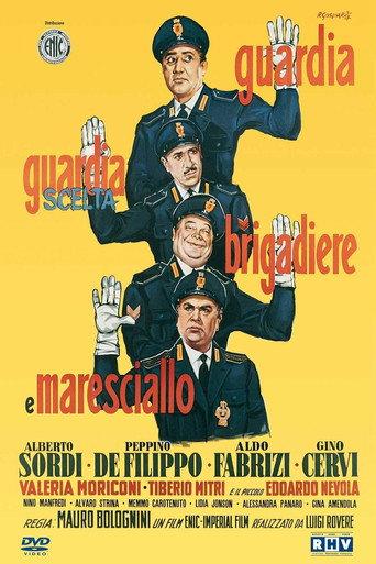 Guardia, guardia scelta, brigadiere e maresciallo (1956) poster