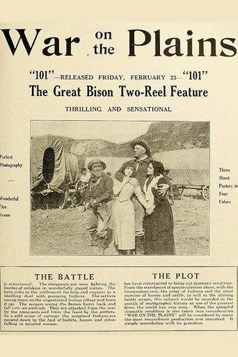 War on the Plains (1912) poster