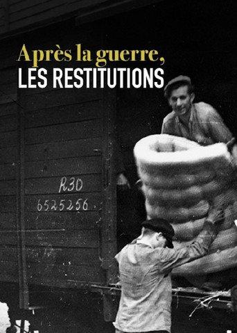 Après la guerre, les restitutions (2015) poster
