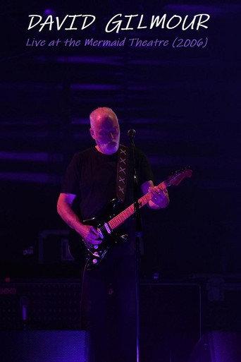 David Gilmour at London Mermaid Theatre (2006) poster