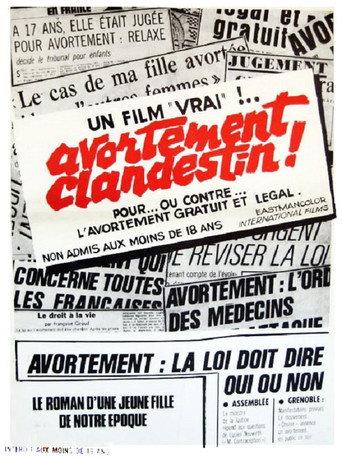 Avortement clandestin! (1973) poster