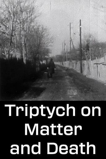 Triptych on Matter and Death (1960) poster