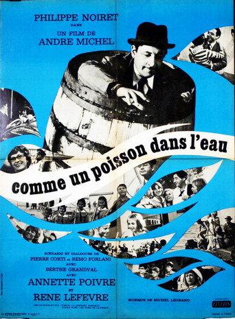 Comme un poisson dans l'eau (1962) poster
