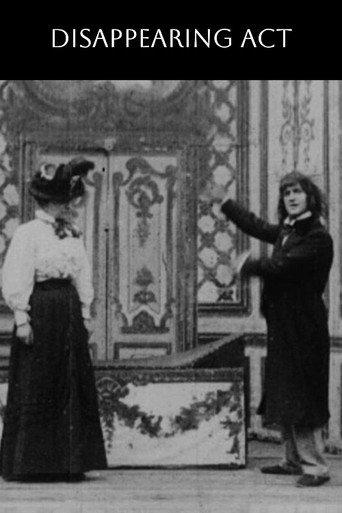 Disappearing Act (1898) poster