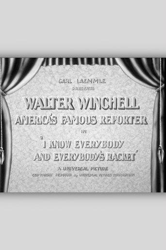 I Know Everybody and Everybody's Racket (1933) poster