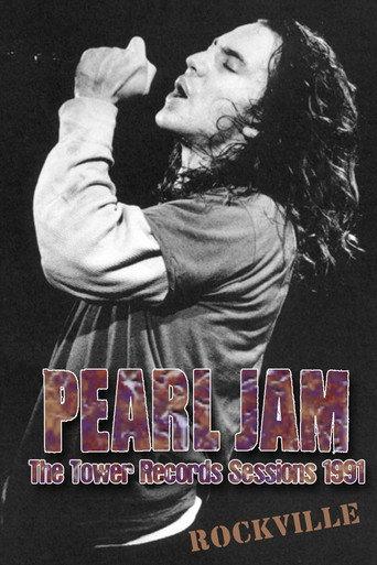 Pearl Jam: Tower Records - Rockville, MD (1991) poster