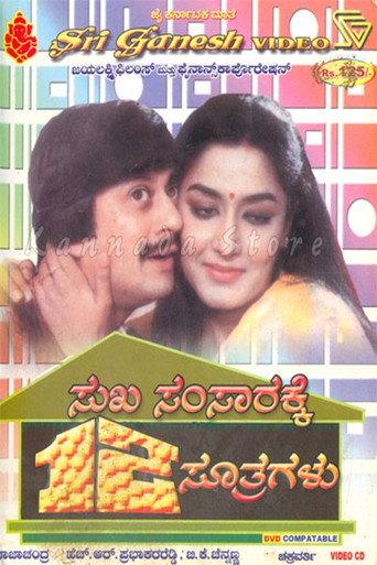 Sukha Samsarakke Hanneradu Sutragalu (1984) poster
