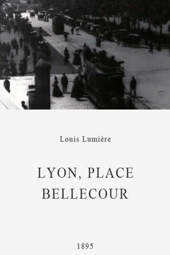 Lyon, place Bellecour (1895) poster