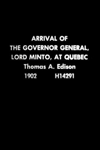 Arrival of the Governor General, Lord Minto, at Quebec (1902) poster