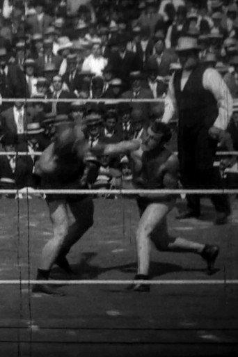 International Contest for the Heavyweight Championship: Squires vs. Burns, Ocean View, Cal., July 4th, 1907 (1907) poster