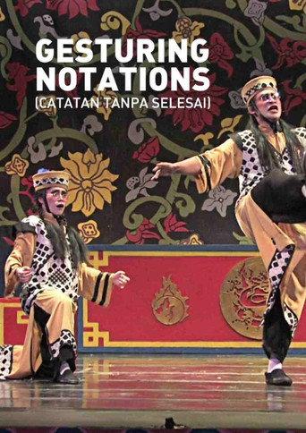 Gesturing Notations (2021) poster