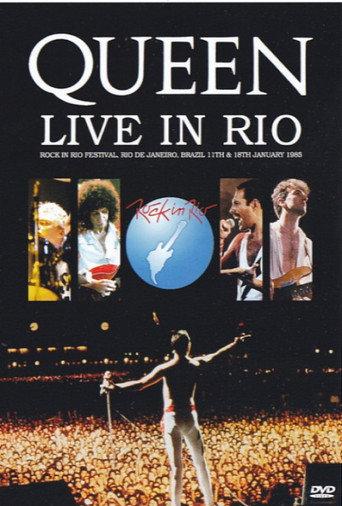 Queen Live in Rock in Rio (1985) poster