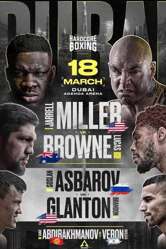 Jarrell Miller vs. Lucas Browne (2023) poster