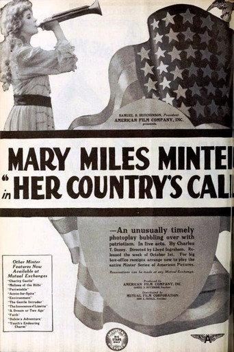 Her Country's Call (1917) poster