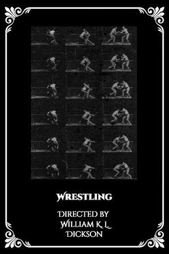 Wrestling (1892) poster