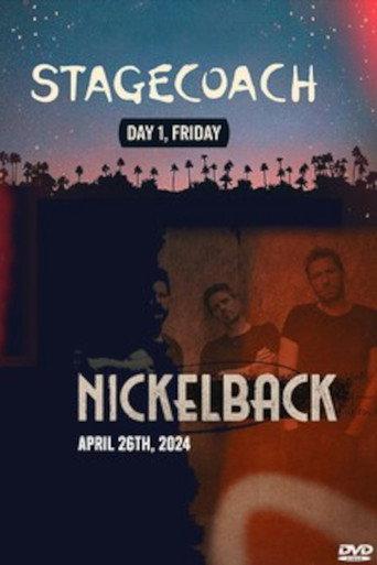Nickelback Stagecoach Country Festival (2024) poster