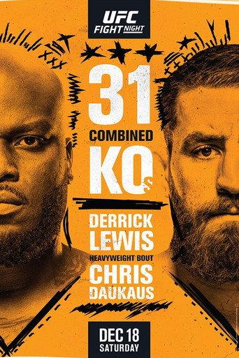 UFC Fight Night 199: Lewis vs. Daukaus (2021) poster