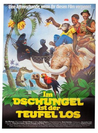 Crazy Jungle Adventure (1982) poster