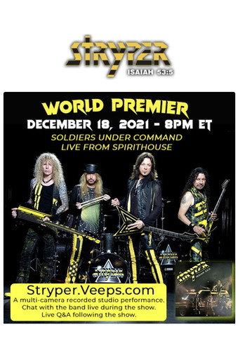 Stryper - Soldiers from the Underground Live Stream (2021) poster
