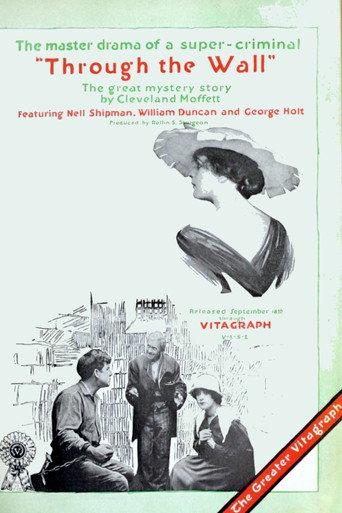 Through the Wall (1916) poster