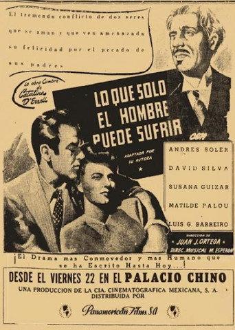 Lo que sólo el hombre puede sufrir (1943) poster