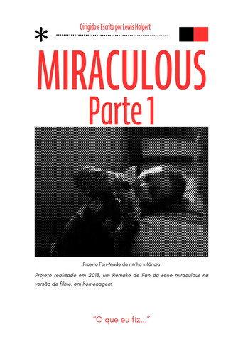 Miraculous 1 (Projeto Fan-Made da minha infância) (2018) poster